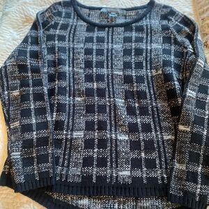 French Connection Plaid Sweater